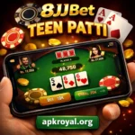 8JJBet Teen Patti Game Screenshot – Online Mobile Gameplay Pakistan | apkroyal.org