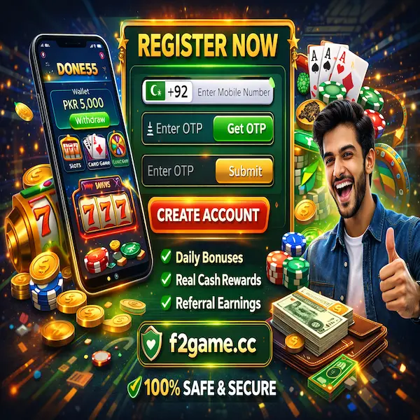 Done55 Game Registration Free For Androids