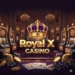 Luxurious Royal X Casino feature banner showing a golden crown